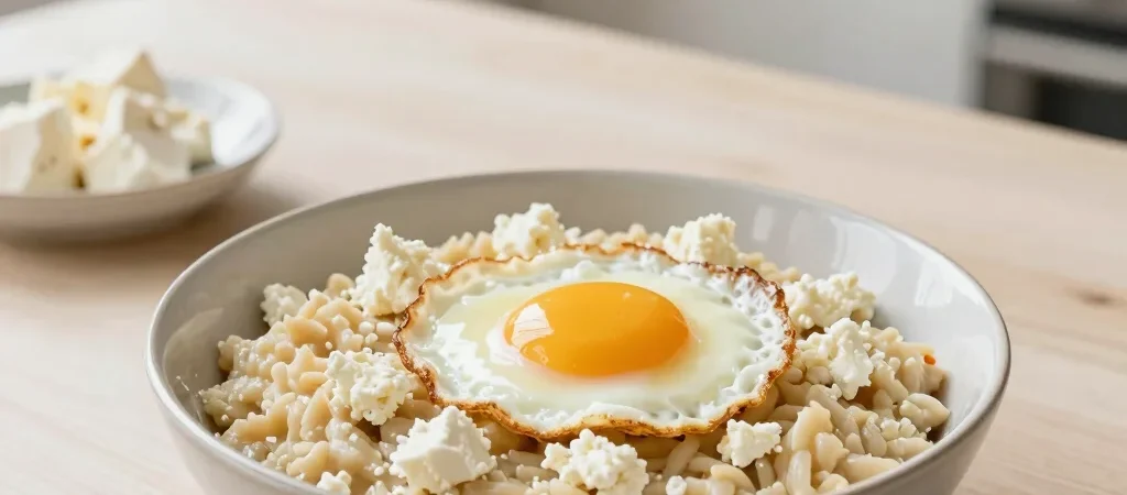 A Weeknight Mămăligă with Cheese and Eggs